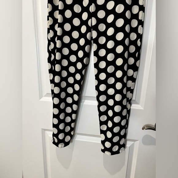 Xhilaration Women's Polka Dot Cropped/Ankle Dress Pants Size 7 - Picture 10 of 12